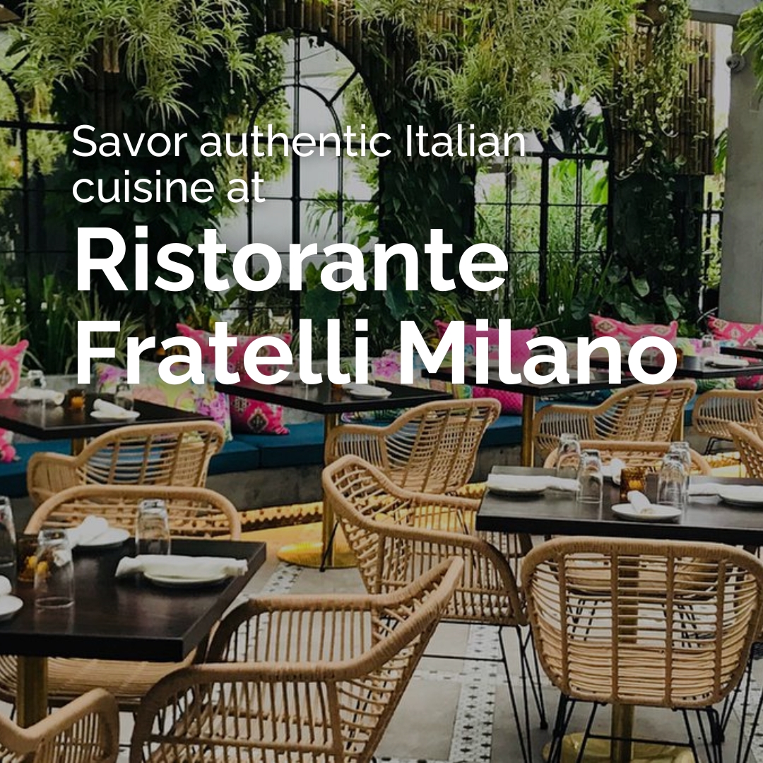 Are you a foodie looking for a new dining experience in Miami? Look no further than Ristorante Fratelli Milano! With its authentic Italian cuisine and cozy ambiance, this restaurant is a must-visit for anyone who loves great food.

#ItalianCuisine #RistoranteFratelliMilano