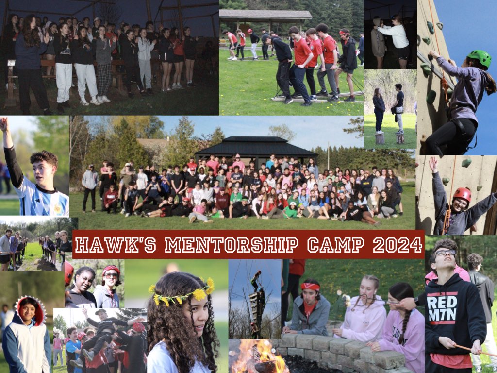 Mentor Camp was a blast! New mentors in grade 10 and 11 spent two days with the grade 12 mentors, 8 Loyola staff & the camp counsellors at YMCA Cedar Glen camp! Thanks to Ms Cheal and Mr Mojica for putting it all together! Great lessons, memories and stories to share! #GoHawks