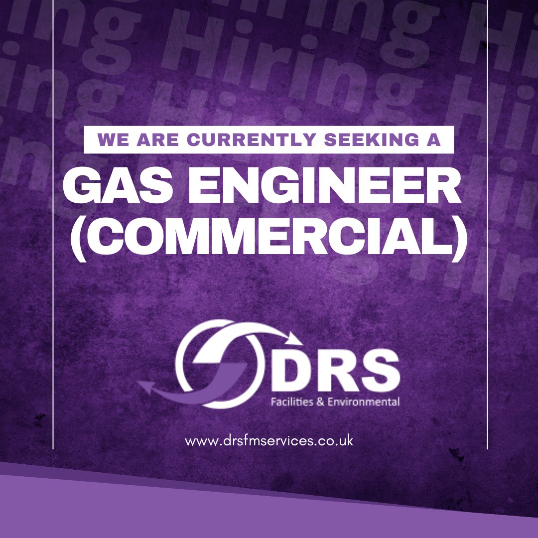 Are you a skilled Commercial Gas Engineer looking to take your career to the next level? DRS FM Services Ltd, part of our Raven Delta Group, is on the hunt for a passionate and experienced individual to join its dynamic team. Click here to learn more: ow.ly/UgK750RBAvB