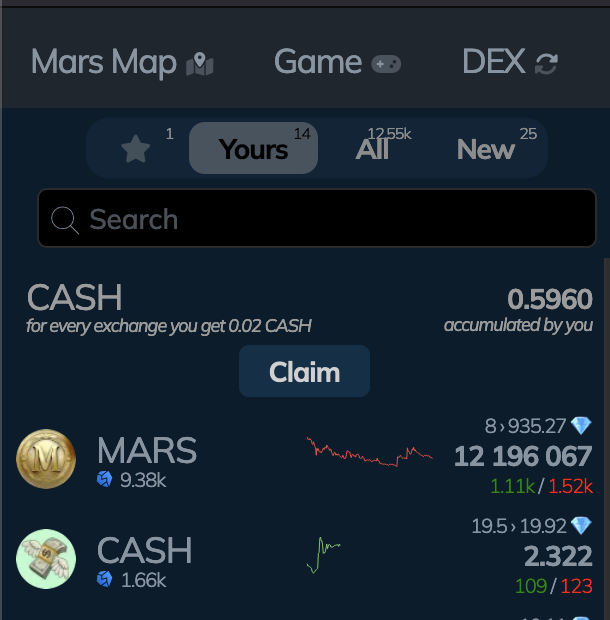 TonPlanets's tweet photo. Cashback display is already on the #Dex screener in the Yours section.
P.S. The button will work soon.
P.P.S. The famous $NOT coin will soon be traded on our DEX
$TON $mars $cash $NOT #dex #swap #tonplanets #metaverse #crypto #marsdex https://t.co/TpPwZutLVq