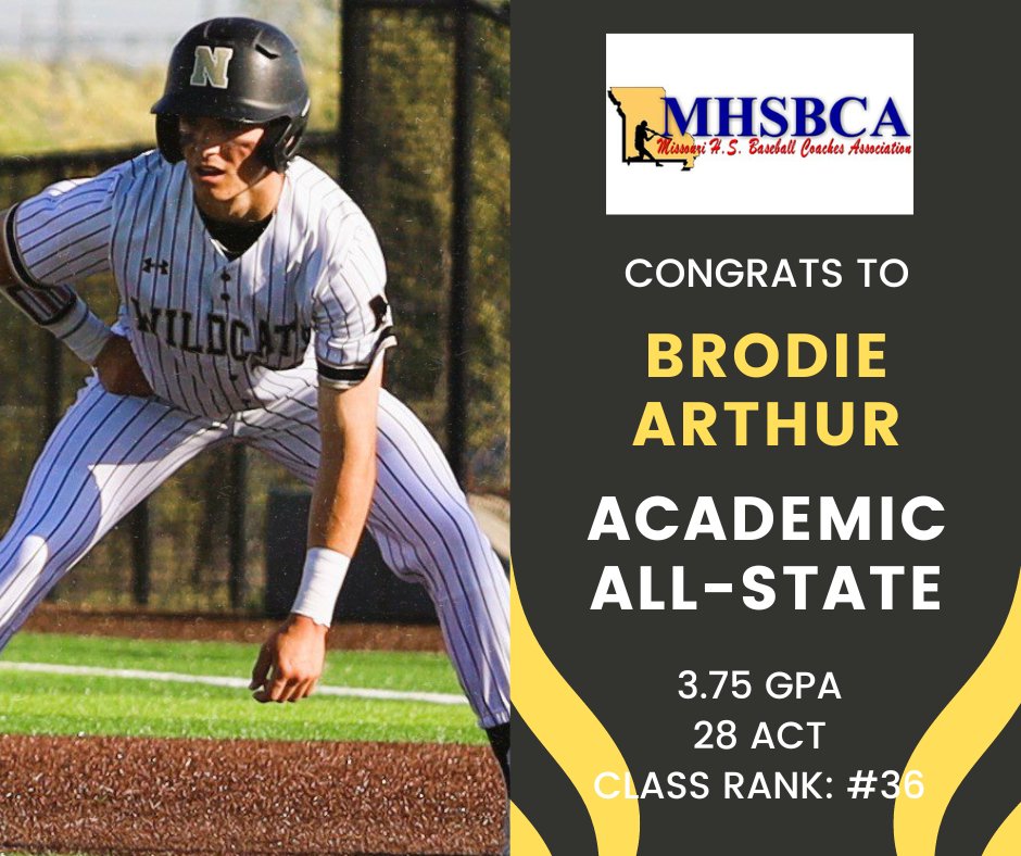 Congratulations to Brodie Arthur!