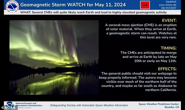 BREAKING REPORT: ⚠️ Global Warning Issued for Massive Geomagnetic Storm Today, FIRST IN NEARLY TWO DECADES, Disruptions to Mobile Phones, GPS, and Power Systems Nationwide expected.. DEVELOPING.. Officials warn that a rare and intense solar storm could strike today, marking…