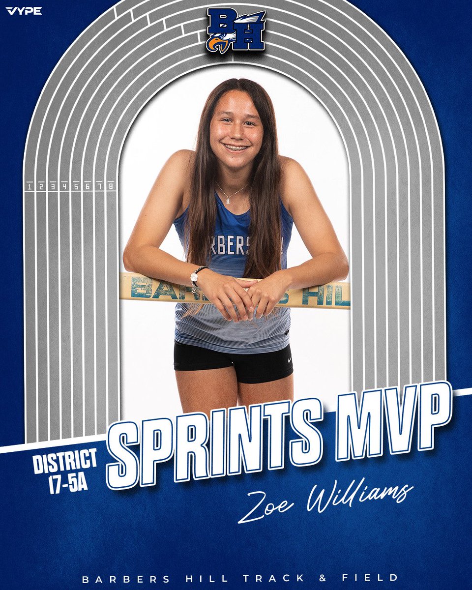 Boys Sprints MVP-Landon Smith Girls Sprints MVP-Zoe Williams @BH_Athletics @BHBoosterClub