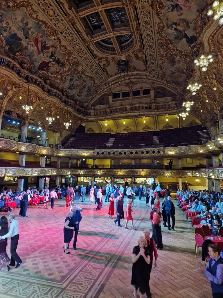Fancy a dance in the beautiful Blackpool Tower Ballroom? Whether you're a seasoned dancer or just starting out, enjoy an unforgettable night of dance and music with a special guest appearance from Chris Hopkins, the Tower organist. 🎫 bit.ly/ballroomnights… 📅 Saturday 18 May