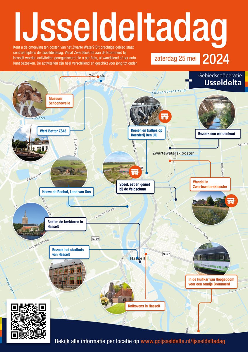 Bezoek tijdens de #IJsseldeltadag op 25 mei de #eendenkooi van Rijfkogel. Er zijn o.l.v. een gids twee rondes, om 10.30 en 12.00 uur. Beide rondes duren ongeveer een uur, de toegang is gratis. Zwartewatersklooster 4 Zwartsluis. tinyurl.com/bddy5bt6