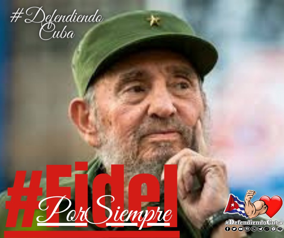 'En palabras de Fidel: la identidad, la cultura y la justicia son fundamentales para el pueblo cubano. #FidelPorSiempre 🕊️'