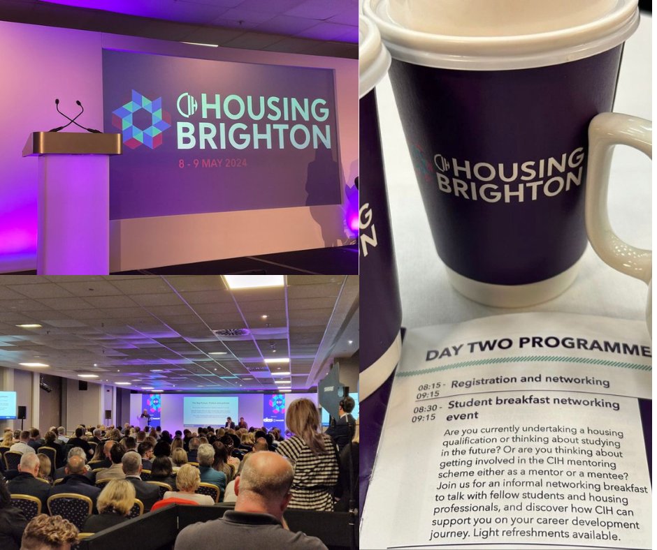 Today’s #FeedbackFriday is a huge thank you to the @CIHhousing team for organising such a fantastic #HousingBrighton this week. Thought provoking topics, interesting presentations and the chance to meet industry colleagues. Thank you!