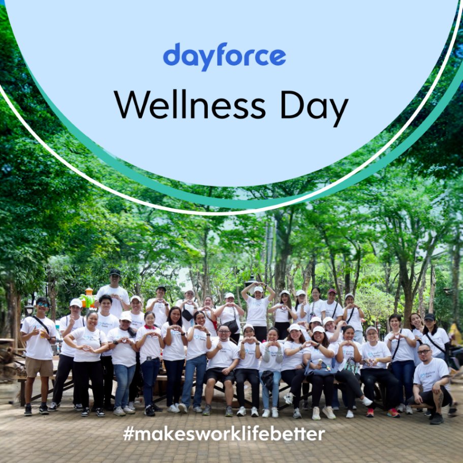 Putting our people first #makesworklifebetter. 💙 Today, we're hitting the pause button and focusing on rest and well-being as we enjoy a Dayforce Wellness Day.
