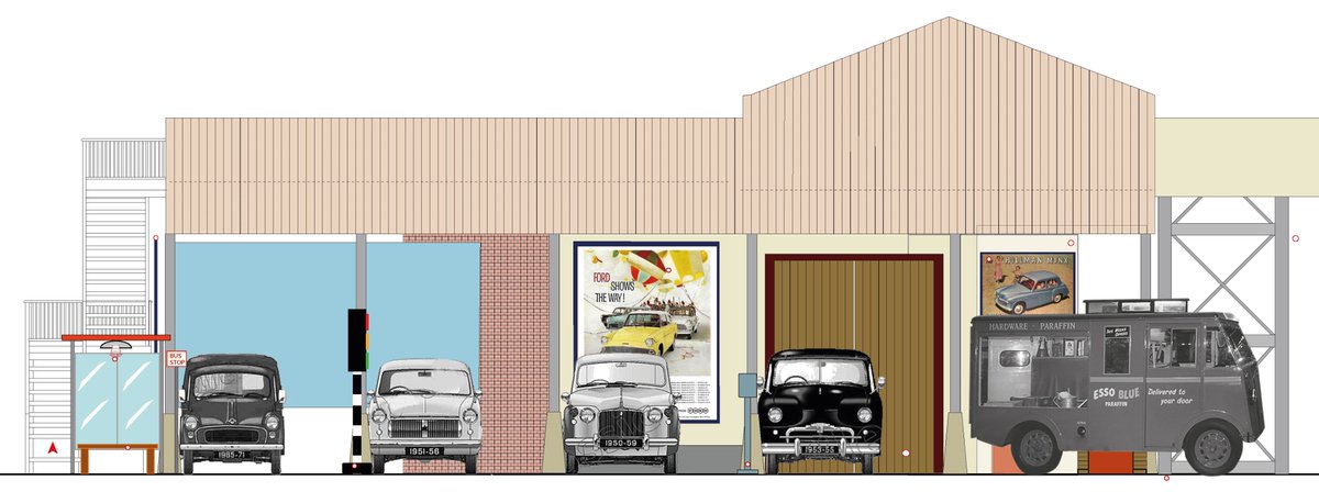 We' re opening a new permanent gallery on the 25 May. Streets Ahead will showcase a typical street from the decades following the Second World War and display artefacts from the Museum’s extensive motoring collections Read more: bit.ly/3wpcSJn