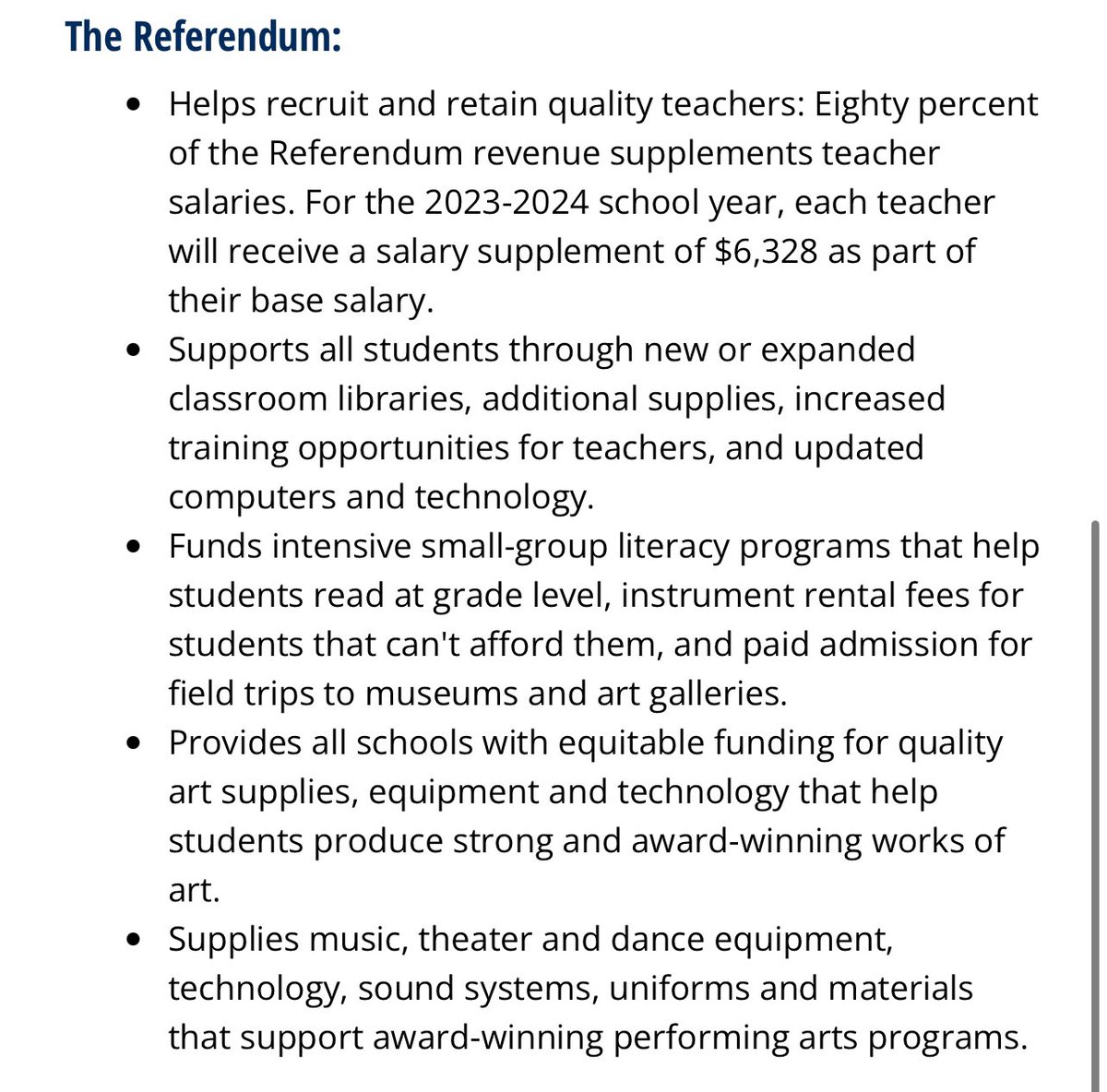 In honor of #TeacherAppreciationWeek - let’s show them they’re valued by reauthorizing the Pinellas County education referendum this November! It will not only keep Pinellas competitive with Hillsborough, but will boost average teacher pay and expand funding for field trips,