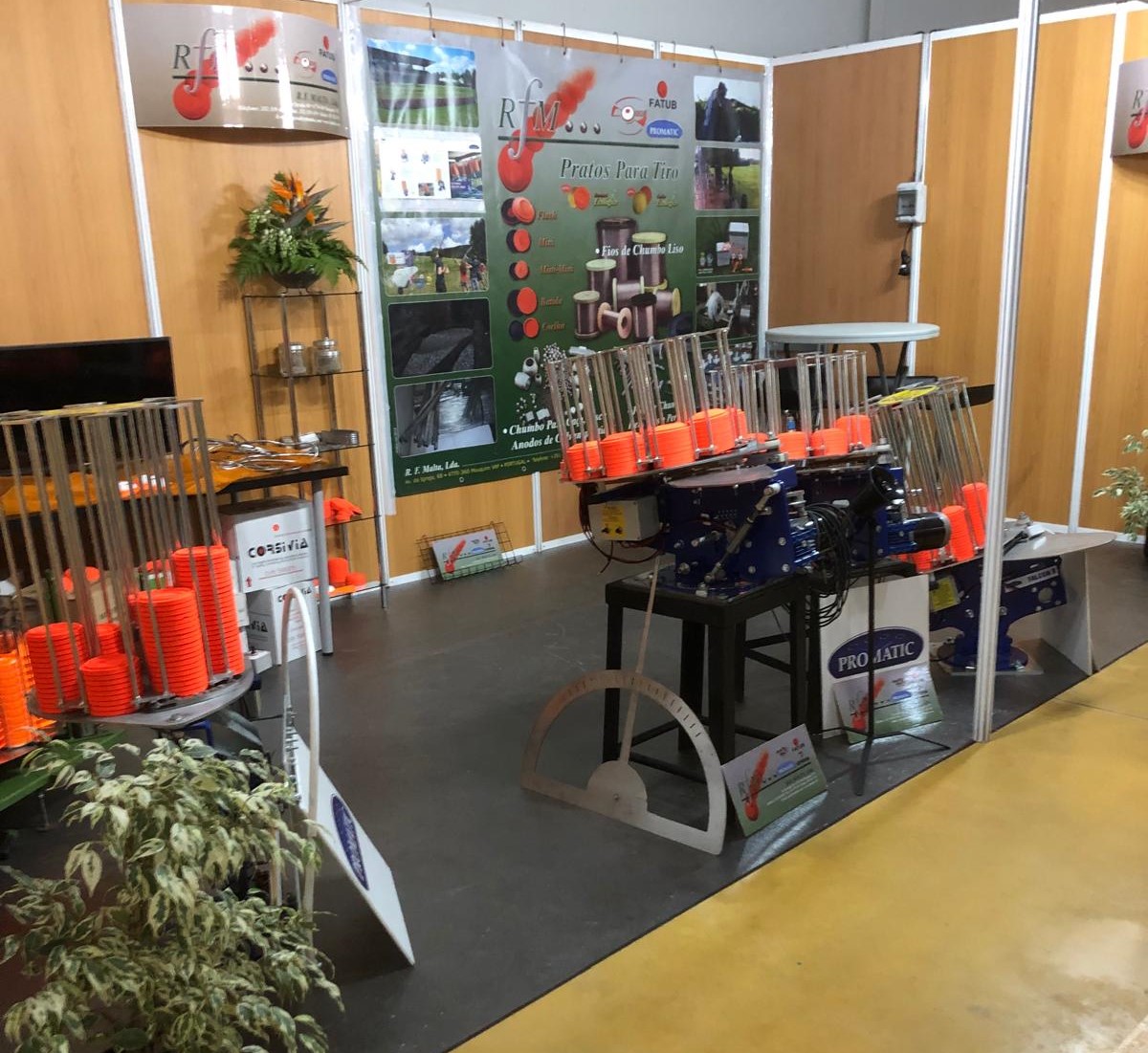 promaticltd's tweet photo. Come and visit us at the Promatic stand at Expocaรงa 2024 in Santarรฉm, Portugal ๐ต๐น(10-12 May)
#promatic #portugal #CNEMA #clayshooting #expo #claytraps https://t.co/d0rCWPsRGj