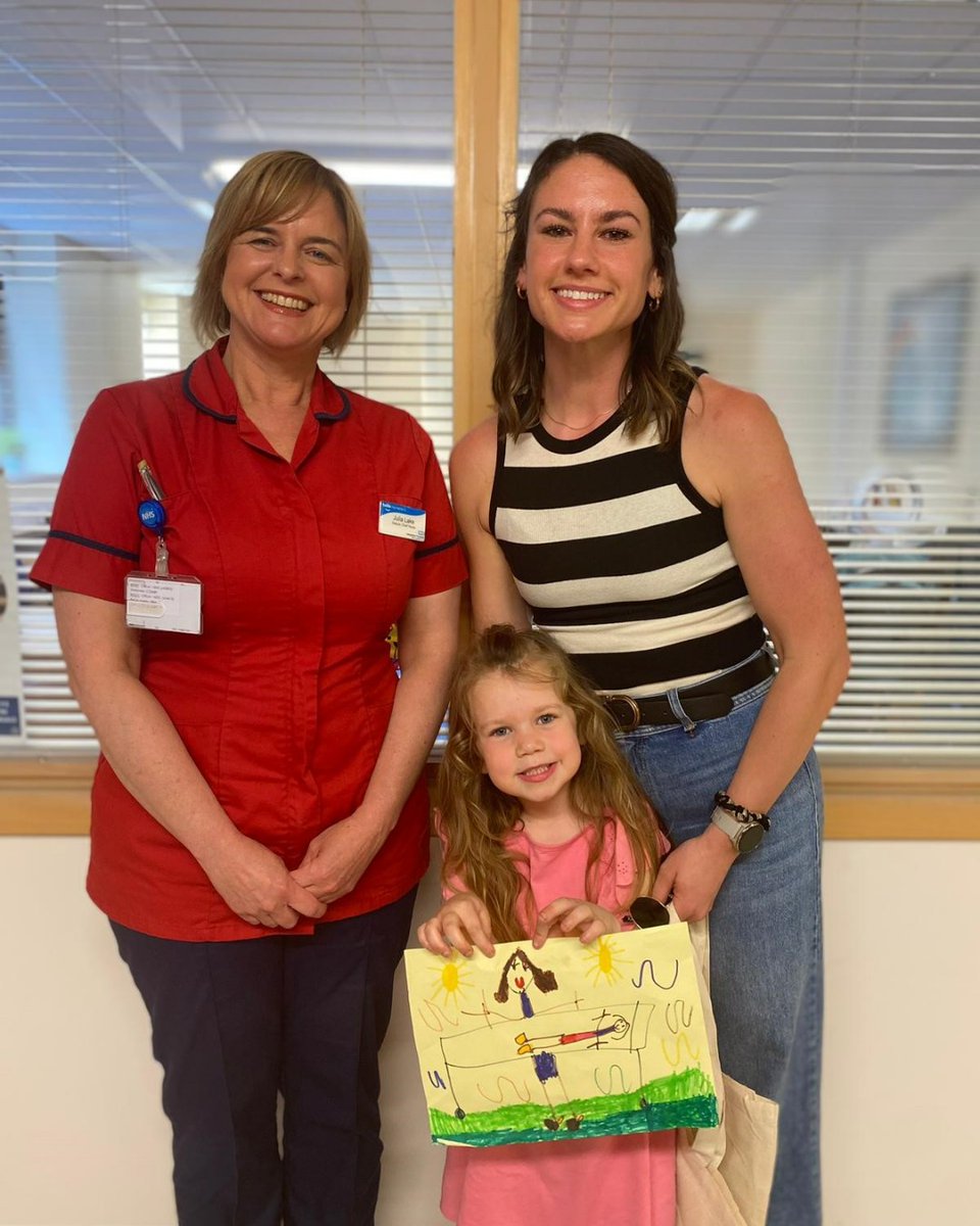 Sage, age 4, wins our Nurses' Day tote bag design contest, chosen by Chief Nurse, Julie Dawes. This victory is extra special, as Sage, once a premature baby, was cared for at the Royal Hampshire County Hospital. Congratulations Sage and a big thank you to all participants! 🌟