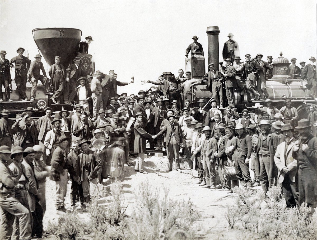 Today is the 155th anniversary of the completion of the first transcontinental railroad at Promontory Summit, Utah. A golden spike was driven into the ground to commemorate the connection of the Union Pacific and Central Pacific roads – and it remains one of the great stories of…