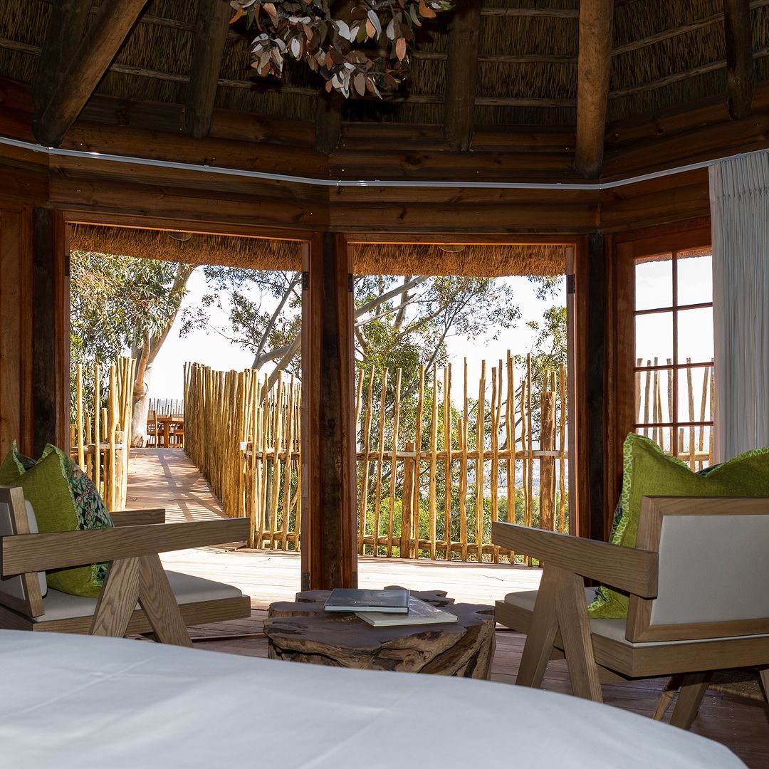 Perched high on the farm with panoramic views is our treehouse - a solar powered haven that's a favourite spot.