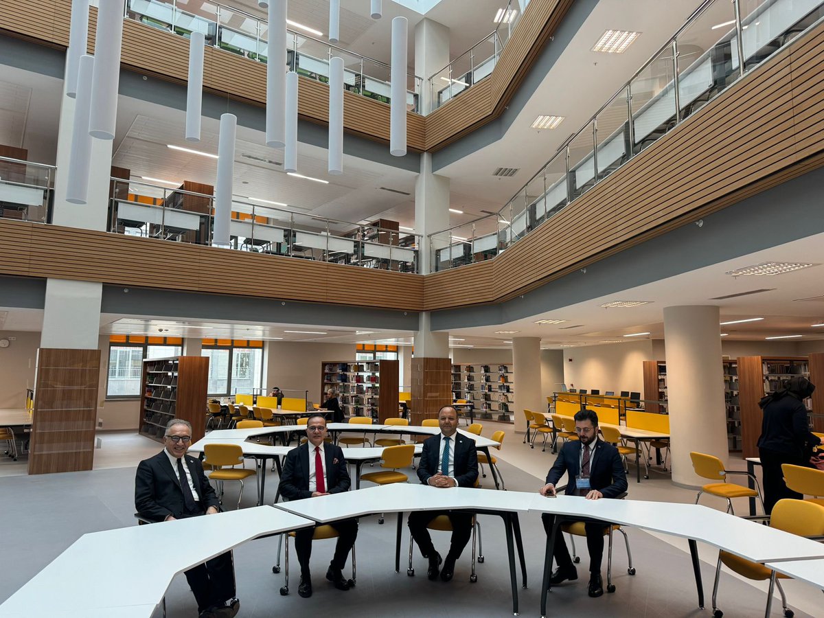 Deputy Minister and Director for EU Affairs, Ambassador Bozay, addressed the 'New Political Challenges for Germany, Türkiye and the EU' conference organized by the Turkish-German University. Deputy Minister Bozay also visited the University library opened in memory of the late…