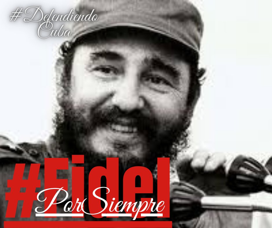 @MMarreroCruz '#FidelPorSiempre nos recuerda que para el pueblo cubano, la libertad, la dignidad y el amor a la patria son valores supremos. 🇨🇺'