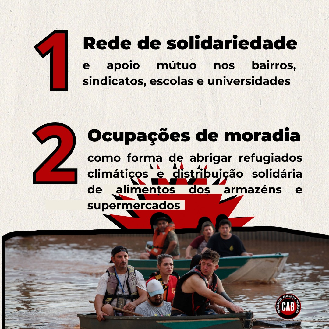 cabanarquista_'s tweet image. 10 Reinvindicações populares sobre a crise climática.