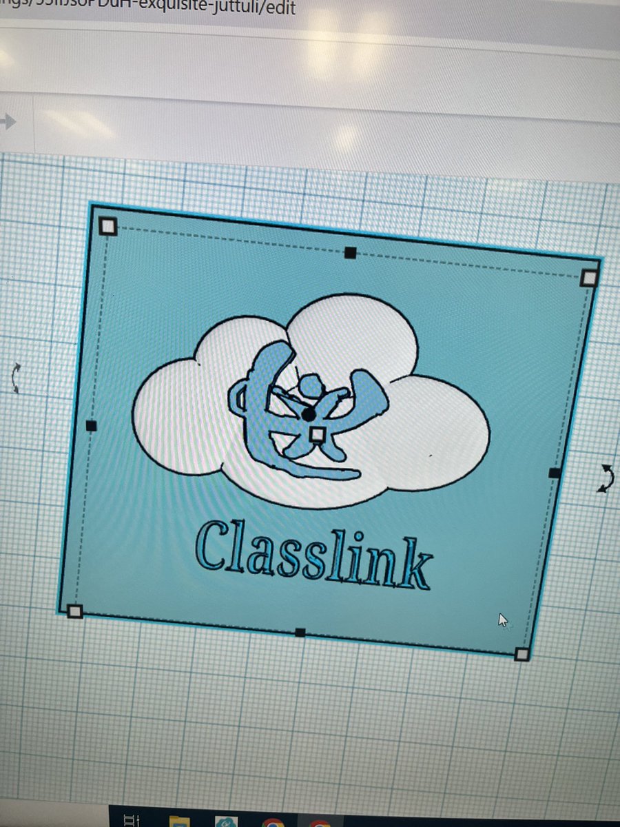 Ms. Hinson challenged her 4th and 5th grade students to create 3D designs using <a href="/tinkercad/">Tinkercad</a> and this student did an amazing job recreating the <a href="/ClassLink/">ClassLink</a> logo with the squiggle tool! So impressed! Can’t wait to print it on our <a href="/makerbot/">MakerBot</a> printer! <a href="/IrmoElem/">Irmo Elementary</a> <a href="/LexRich5Schools/">Lex-Rich 5 Schools</a>