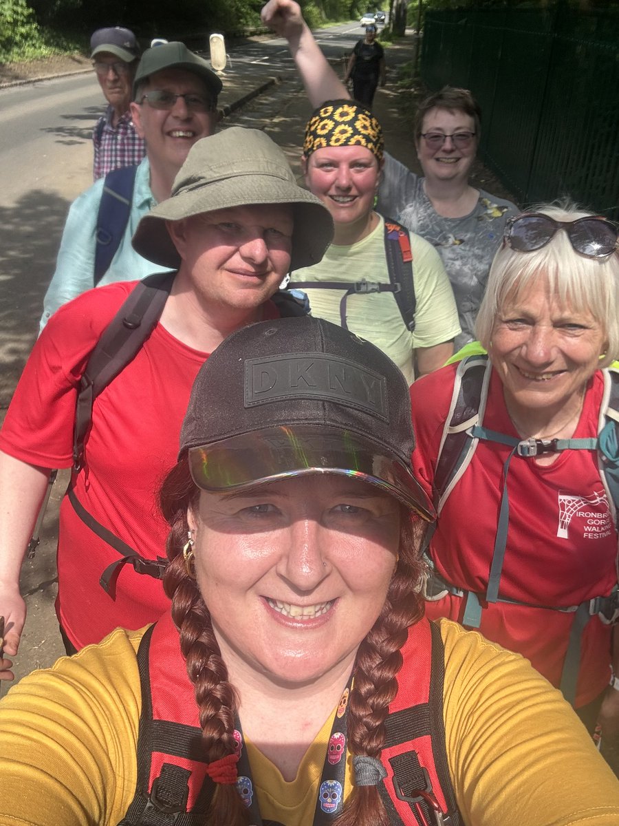 We did it another 7 miles so our total is now 36 miles! Woo woo absolutely loved today’s walk with Linda and crew!  We smashed it everyone 🥳🥳 <a href="/IronbridgeWalks/">Ironbridge Walking</a> <a href="/ImSallyLouise/">Louise</a> <a href="/AdeleTurner72/">New Pod On The Block</a> <a href="/StewartTurner67/">Stewart Turner</a>