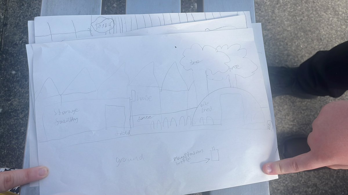 2.3 ended their time in S2 Geography by making use of the weather and taking some time outside to complete field sketches! They last did this on their Millport residential, so was brilliant to see they still remembered what to do 👏🏻