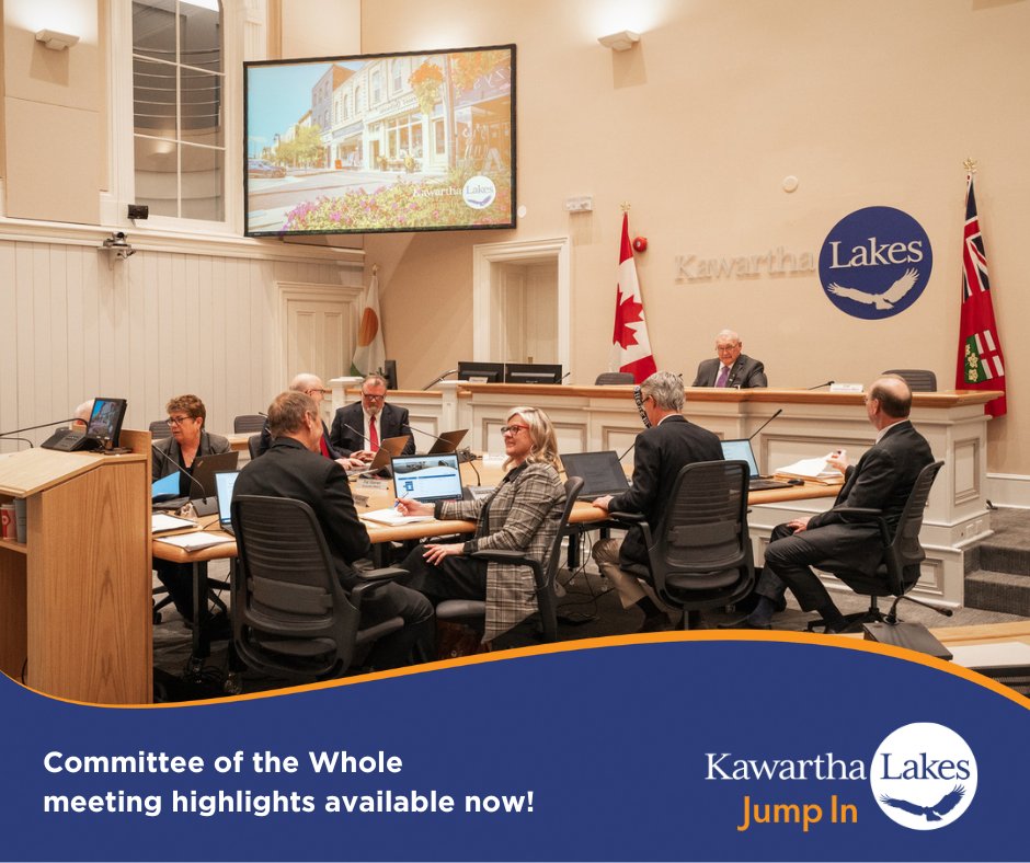 If you missed the May 7 Committee of the Whole meeting, check out the highlights featuring the Kawartha Lakes Fire Rescue Services and Kawartha Lakes Paramedic Services Annual Reports! kawarthalakes.ca/en/news/commit…
