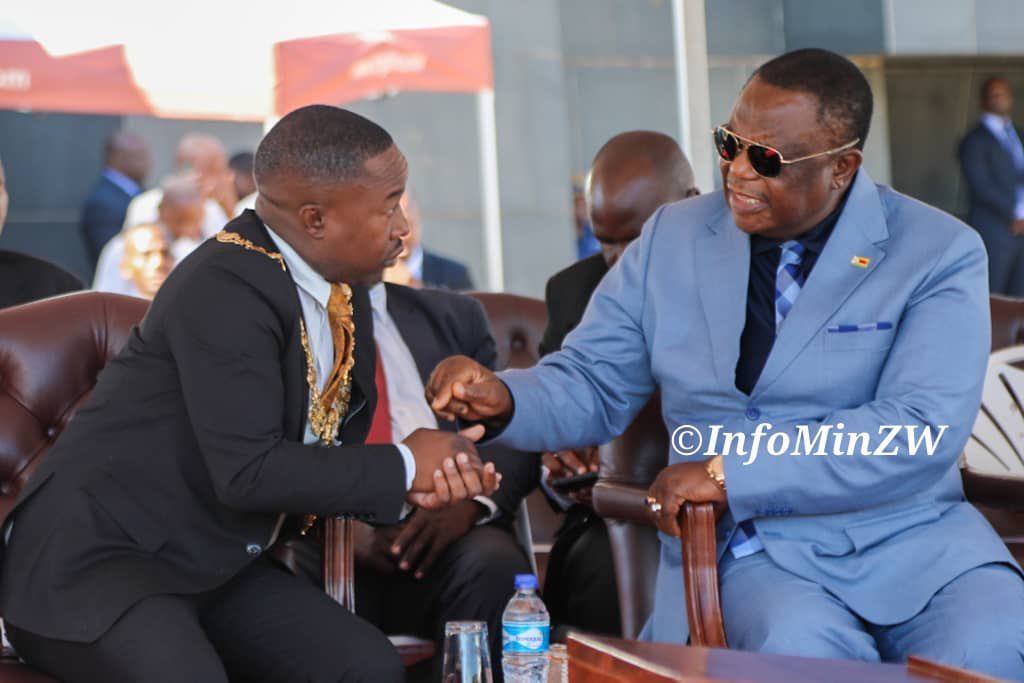 Harare Mayor Jacob Mafume was reportedly listening attentively to Vice President Constantino Chiwenga when he posed the question, 'Why is the Zimbabwean dollar (ZiG) performing well in the country?