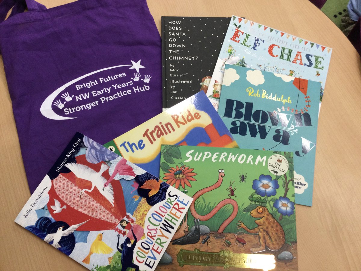 It’s always great to get some new books for class but it’s especially exciting when the books are won as a prize! Thank you to @BF_EYHub and Emma Newton’s phonological awareness course 📚 @AcreHall @BrightFuturesET #stories #readingforpleasure #eyfs #winner