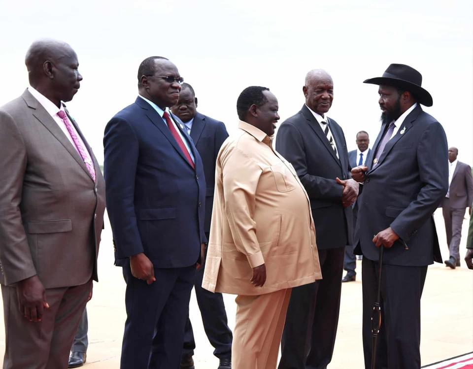 President Kiir is in charge! Let these historical leaders take the cue and burry the hatchets and come back home. Real change will come when we have a permanent constitution and democratic elections are held. For now sharing the positions of power is the only thing that can come…