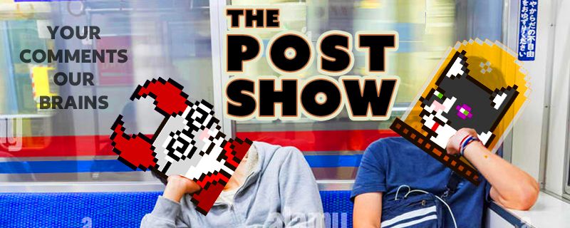 TODAY! Episode 5 of The Post Show at 2:00 PM ET on Discord. Join @stillpoof and @drpunchman as they sharing their take on your tweets! 🌟