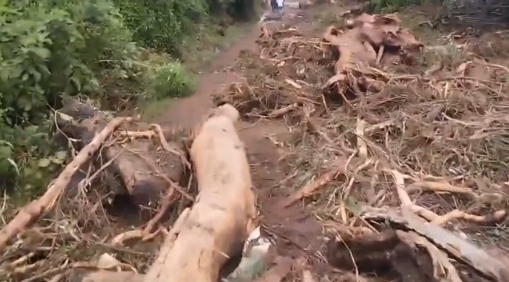 The route floods destroyed in Mai Mahiu 💔