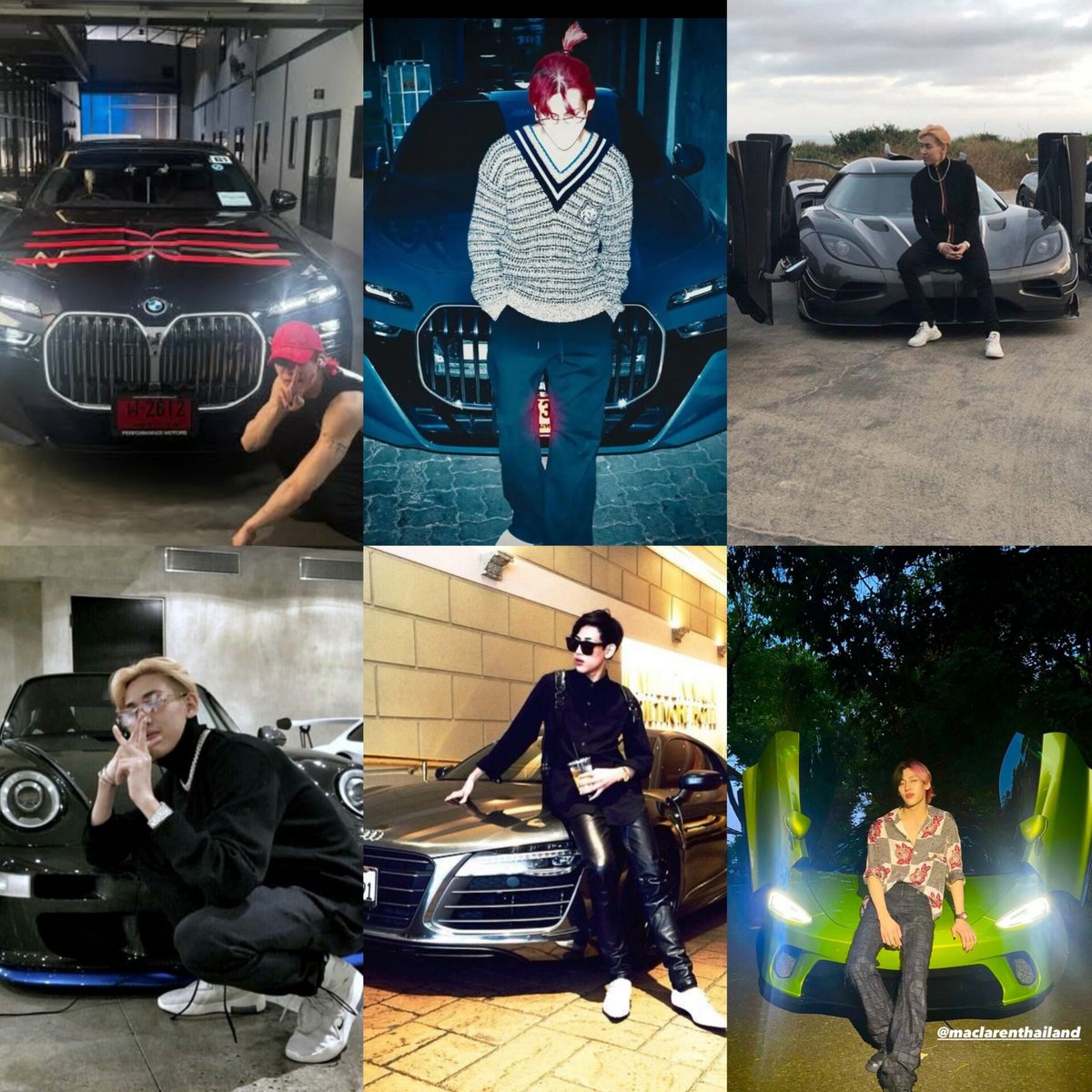 Bambam and his fancy cars