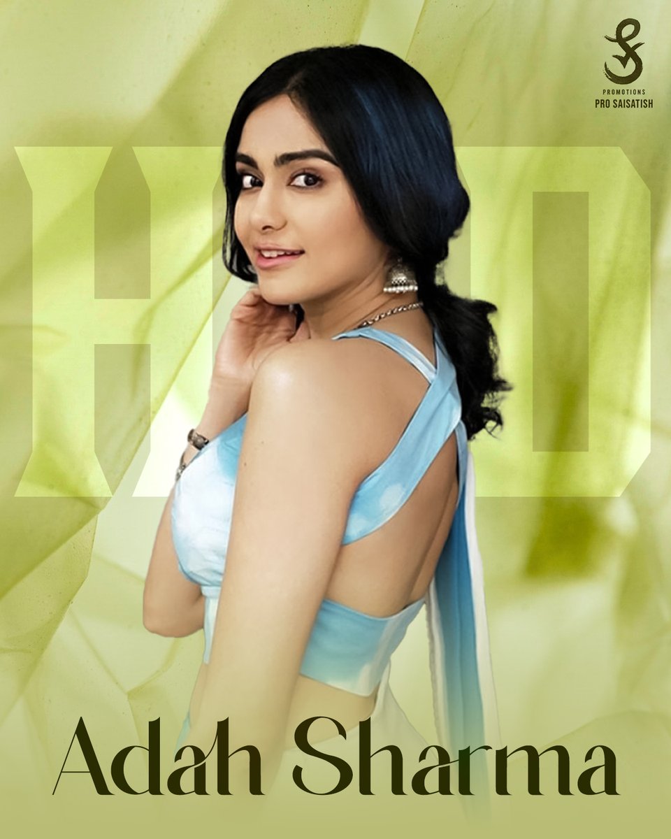 Birthday wishes to the charming Actress @adah_sharma 🥳

#HBDAdahSharma #HappBirthdayAdahSharma @SR_Promotions