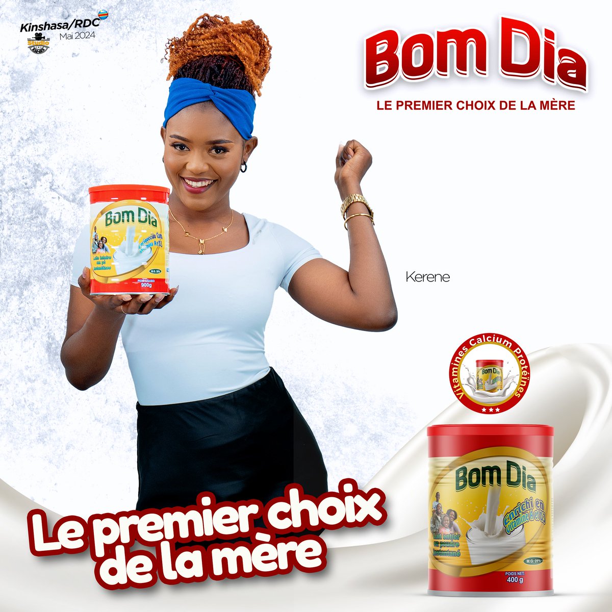 Buvez du lait Bom Dia pour une dose supplémentaire de force et de vitalité !

Le lait Bom Dia, le premier choix de la mère
#BonAppetitRDC #bomdia #RDC2023 #ELSsarl #BisoNaBiso #Aquasplash #KinMarché