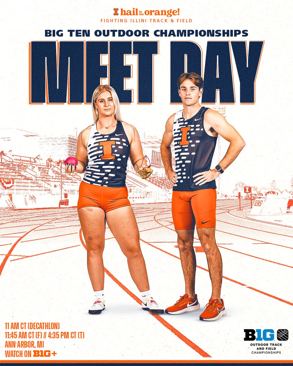 Illinois Track & Field and Cross Country (@illinitrackxc) on Twitter photo Let's get this thing started!
Live Results >> ow.ly/jZuB50RAVRL
Watch (Field) >> ow.ly/mcFR50RAVRN
Watch (Track) >> ow.ly/4hbS50RAVRO
#Illini I #HTTO I #WhyNotILL I <a href="/AmberSimpson319/">Amber Simpson</a> I <a href="/AidenOuimet/">Aiden Ouimet</a> Let's get this thing started!
Live Results >> ow.ly/jZuB50RAVRL
Watch (Field) >> ow.ly/mcFR50RAVRN
Watch (Track) >> ow.ly/4hbS50RAVRO
#Illini I #HTTO I #WhyNotILL I <a href="/AmberSimpson319/">Amber Simpson</a> I <a href="/AidenOuimet/">Aiden Ouimet</a>