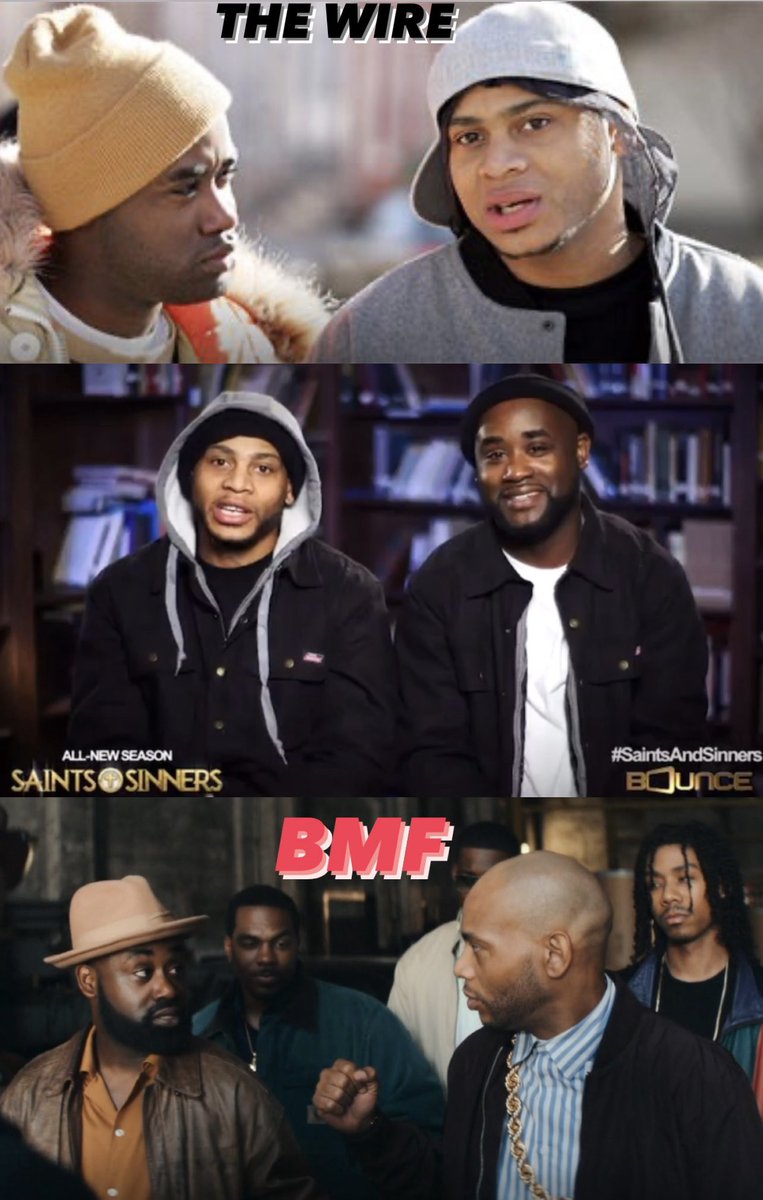 HISTORY Continues To Repeat Itself! YO I want that
MOBB DEEP STORY Next. Me & JD can Play HAVOC & PRODIGY! 

#TheWIRE= 2002
#SaintsAndSinners= 2016
#BMF= 2024

We got #ThePROBE coming May 17

#HiddenLIES THIS SUMMER 

FIF @50cent what’s up let’s go! #MOBBDEEP BIOPIC! @TMZ