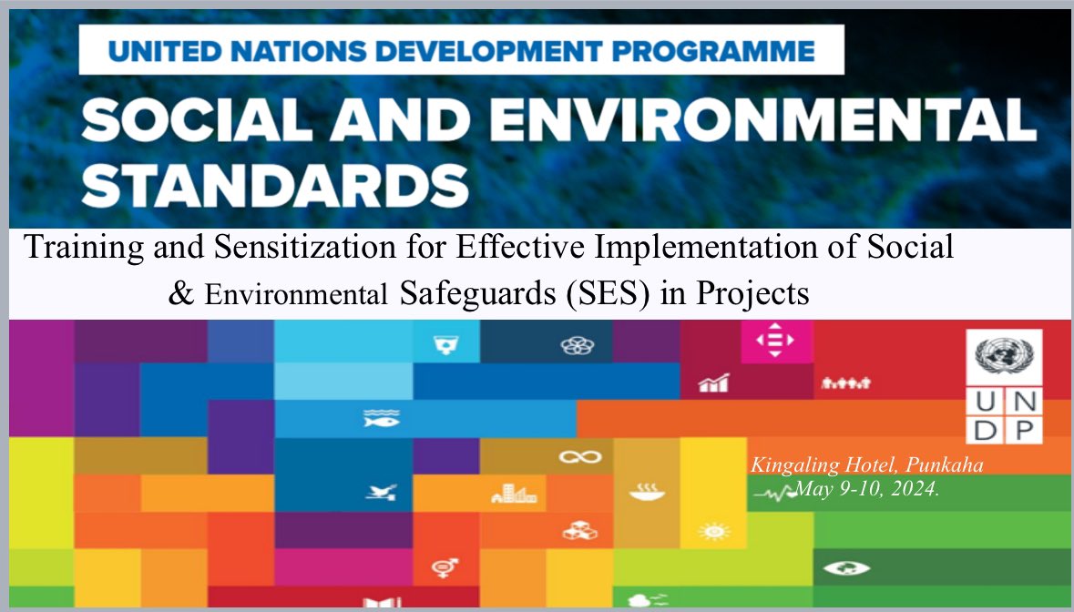 schophel2020's tweet photo. 🌱Grateful for an immersive 2-day training on #Social & #EnvironmentalSafeguards for effective #project implementation. Thanks to the project team/partners for the opportunity to lead/facilitate. Enriching!
📍 #SES is integral to UNDP's programme & 4 #SDGs 🌍 https://t.co/C1UISW0EvG