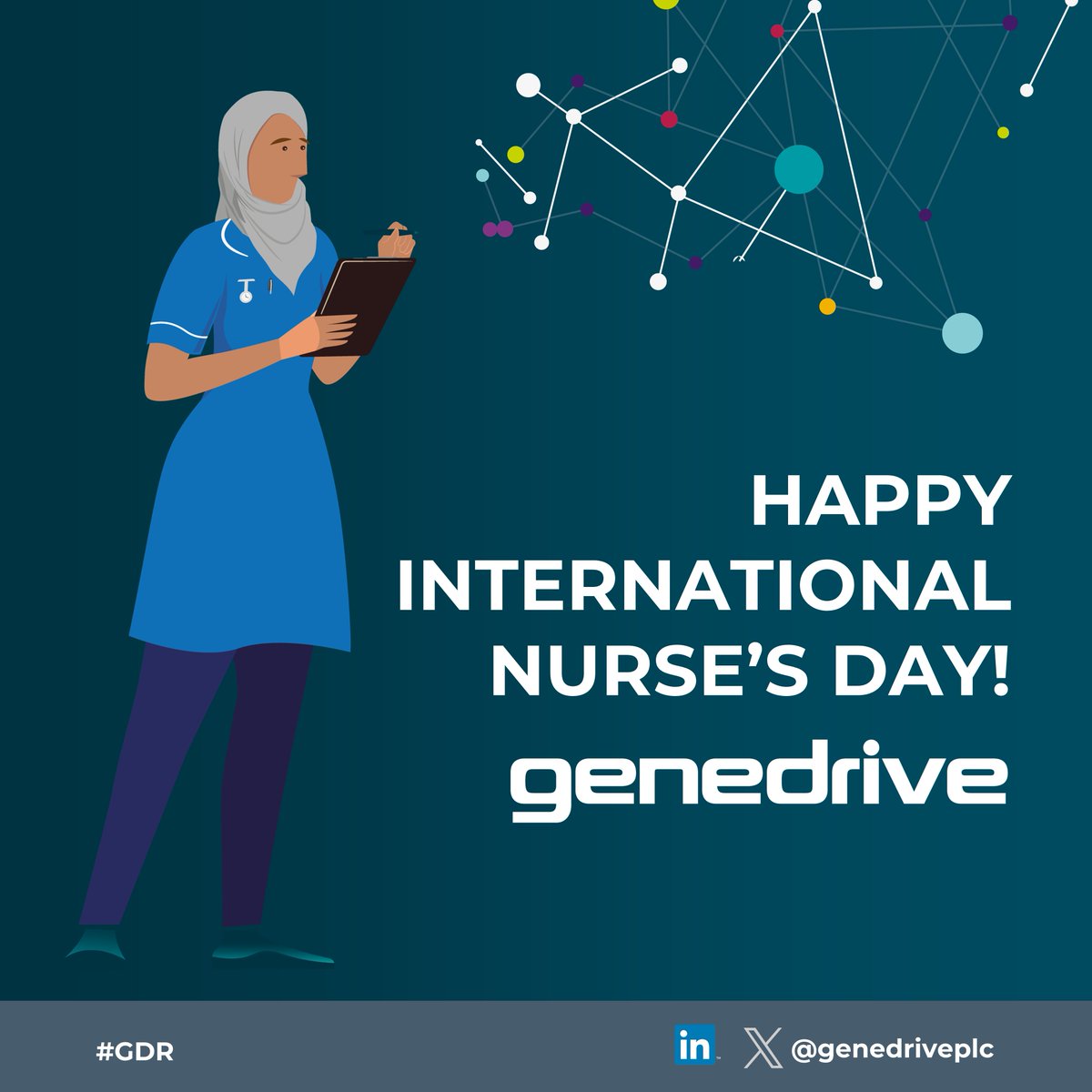 Happy International Nurses Day from all of us at Genedrive!

We are inspired by your hard work and dedication to your patients.

#GDR #InternationalNursesDay