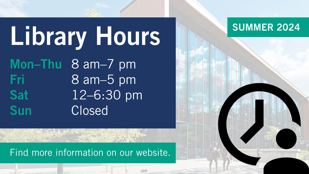 The #UTM Library is ready to help with all your research needs this summer. 🌞 Visit our full calendar for more 👉 buff.ly/3L02Dj2