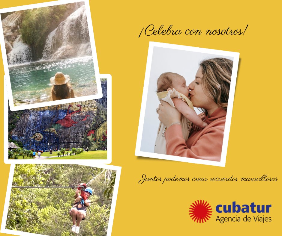 ¿Quieres sorprender a mamá con un día especial lleno de aventuras? No te pierdas nuestras excursiones.📷📷📷
¡Reserva ahora y sorpréndela con un regalo que recordará para siempre!📷📷
#CubaturVaradero
#CubaturLeOfrece
#EligeExperiencia
#ExperienciasInolvidables
