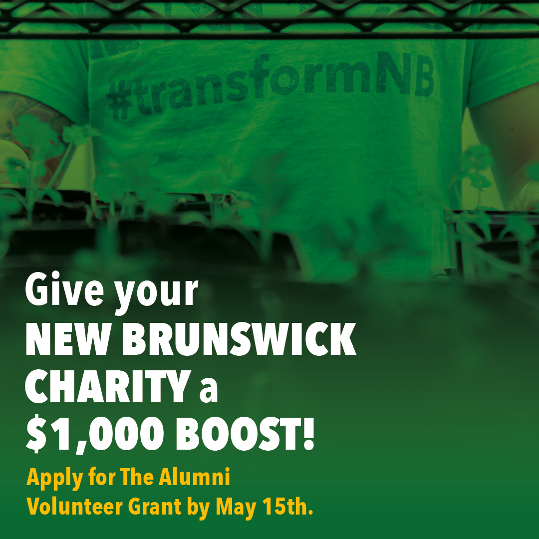 ⏰ Don't Miss Out! ⏰
Nominations for the NBCC Alumni Volunteer Grants are open until May 15th! 
Share how you #TransformNB  Click the link for more details: nbcc.ca/alumni/alumni-…