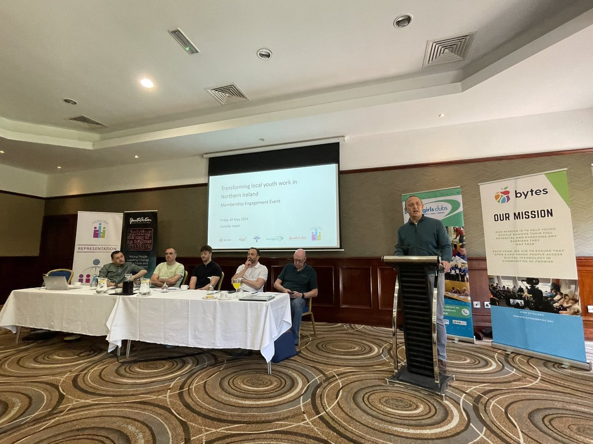 ymcaportadown's tweet photo. Delighted to attend the membership engagement event on “Transforming local youth work in Northern Ireland” in Dunsilly Hotel.

@YMCAIreland @bytesproject @YouthActionNI @YouthWorkAll Boys &amp; Girls Club https://t.co/8d1DLIYVJz