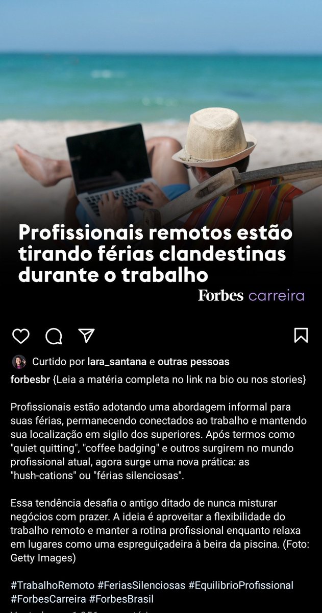 viderotulo's tweet image. Eles ADORAM uma matéria tendenciosa

Se tão trabalhando NÃO é férias pourra