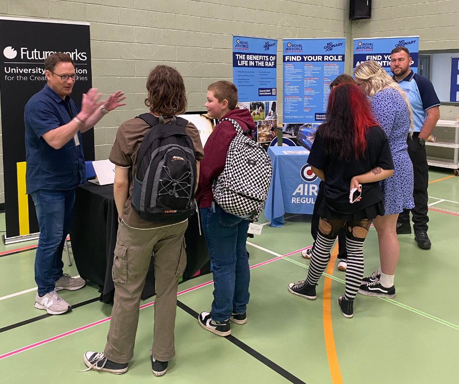 Here are some shots from our Careers Fair yesterday. 📷

There were so many proactive conversations with our students about future employment, training, and university courses.

Thank you to all stallholders who came along and engaged with our students!

#CareersFair