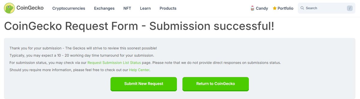 VeganCoinToken's tweet photo. There we go @coingecko ;) https://t.co/TB8dgDV6IL