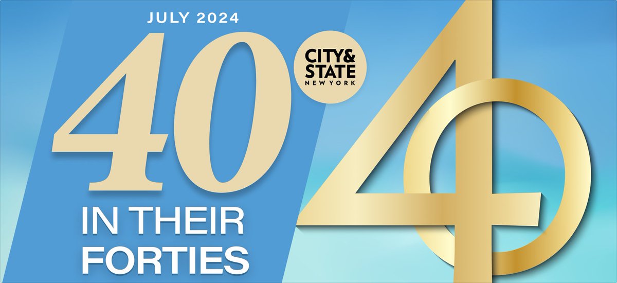 We’re accepting nominations for the first-ever Forty In Their 40s list! Submit your nomination for an extraordinary person making their mark on New York between 39-50! bit.ly/43JNLgq