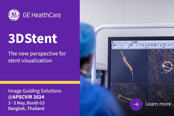 With 3DStent, we are going one step further by introducing a new tool allowing you to visualize a coronary stent in 3D during the procedure. Visit us at #APSCVIR2024 to learn more. #GEHC #CareThatCan. Register here: apscvir2024.com