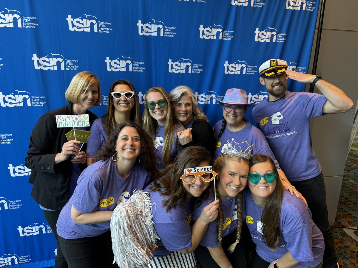 OverallCreek's tweet photo. OCE is ready for day two of @theTSIN Summit Conference! Life-long learners. https://t.co/G0WQk5oKLZ