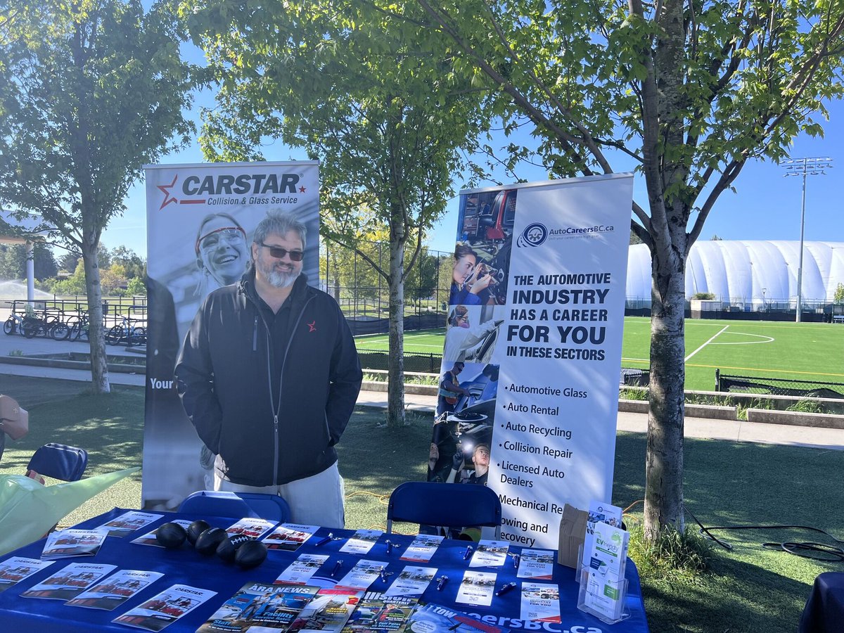 carstarcanada's tweet photo. Yesterday, we partnered with @autocareersbc BC at the Oak Bay Trades Fair! Together, we provide valuable insights and information to high school students as they prepare for higher education, explore career paths, and discover exciting opportunities in our industry. #Careers https://t.co/bA6yN8JQzd