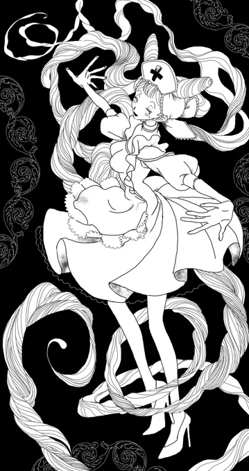 #メイドの日2024
昔の絵ですが 