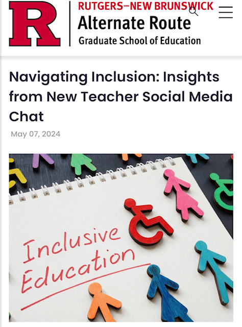 Love that you've created this wonderful resource with so much great information on teaching students with #learningdisabilities in one place. Kudos to the teachers, guest commentators, and the chat coordinator! 🙌